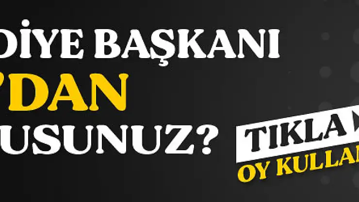 Terme Belediye Başkanı Ali Kılıç'tan Memnun musunuz?