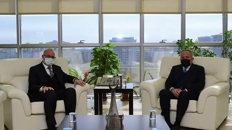 Mehmetçik Vakfı Samsun Temsilciliğinden rektörlük ziyareti