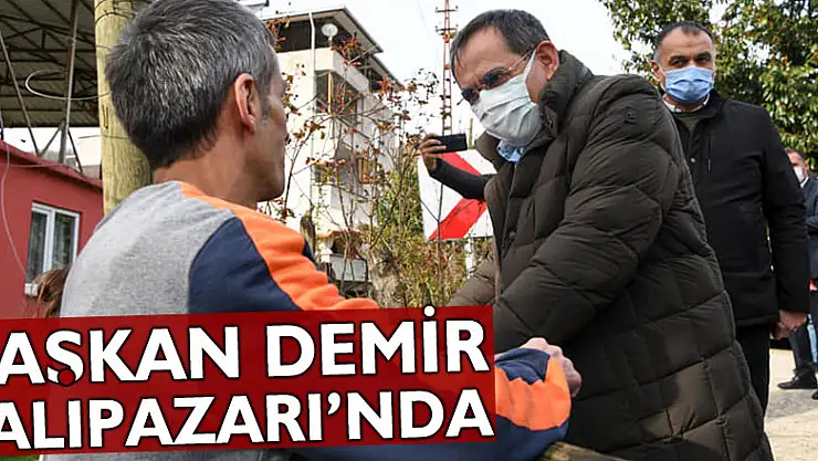 BAŞKAN DEMİR, SALIPAZARI'NDA
