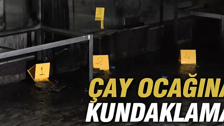 Samsun'da çay ocağına kundaklama