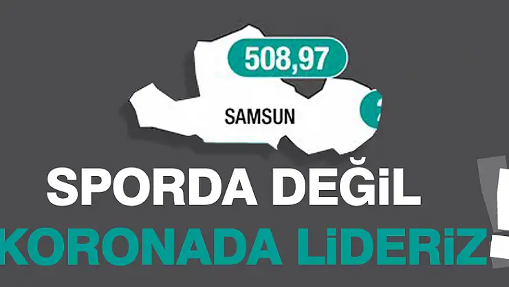 Sporda değil, korona da lideriz!