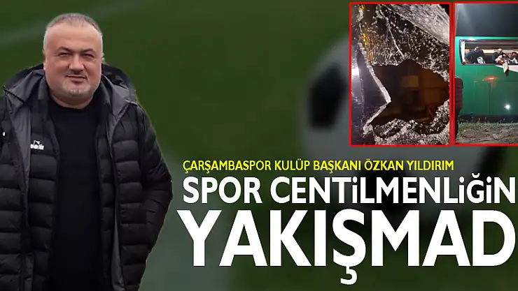 SPOR CENTİLMENLİĞİNE YAKIŞMADI
