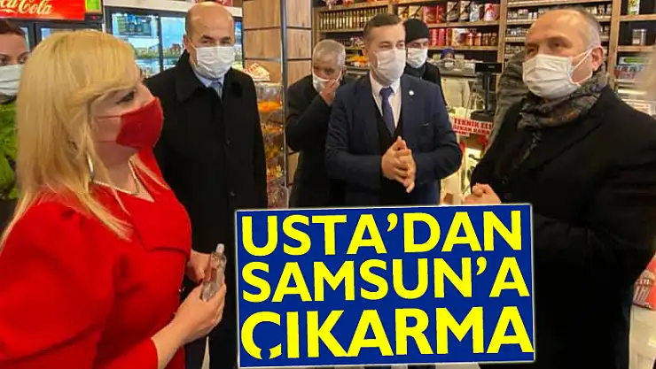Usta'dan Samsun'a çıkarma!