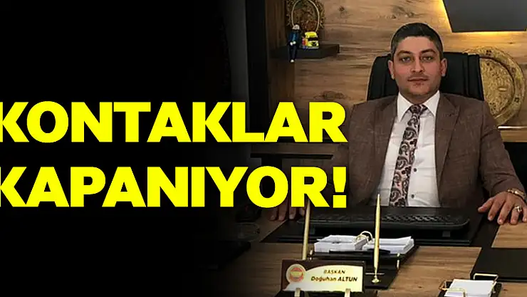 KONTAKLAR KAPANIYOR!