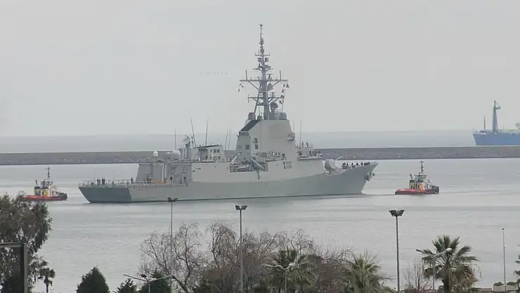 NATO gemileri Samsun'dan ayrıldı