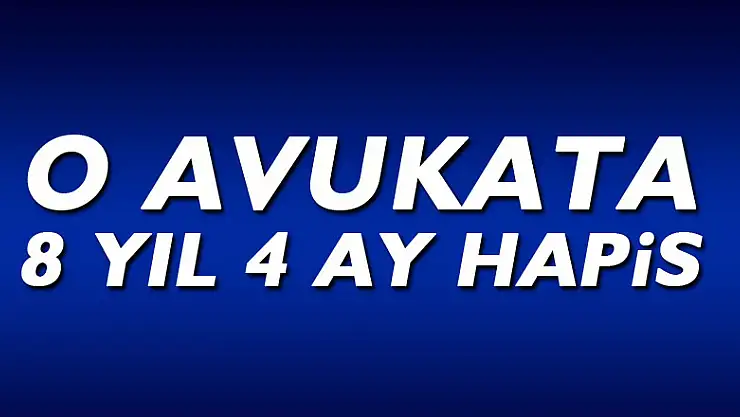 Çantasından 3 bin 526 adet uyuşturucu hap çıkan avukata 8 yıl 4 ay hapis