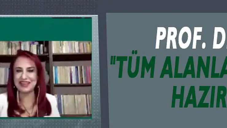 Prof. Dr. Kurubacak: 'Tüm alanlar uzaktan eğitime hazırlıklı olmalı'