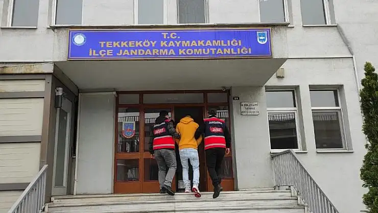 Hırsızlık şüphelisi jandarma takibinden kaçamadı 