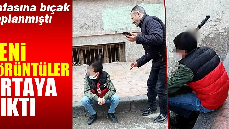 Kafasına bıçak saplanmıştı: Yeni görüntüler ortaya çıktı