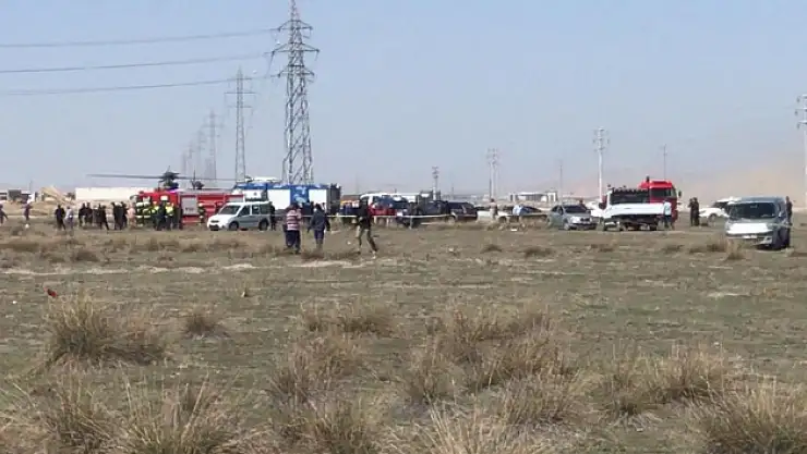 Son dakika! Konya'da askeri gösteri uçağı düştü... 1 pilot şehit