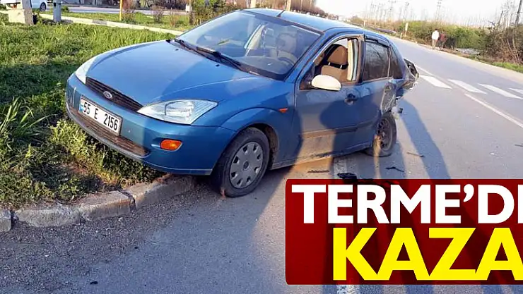 Samsun'da trafik kazası: 6 yaralı