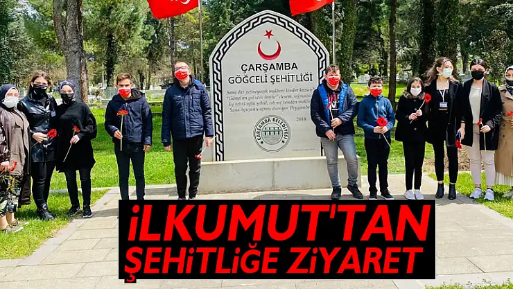 İlkumut'tan Şehitliğe Ziyaret