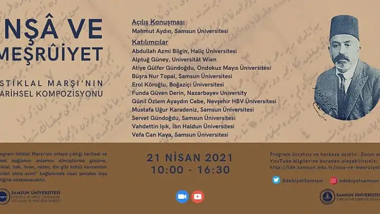 İstiklal Marşı SAMÜ'de konuşulacak