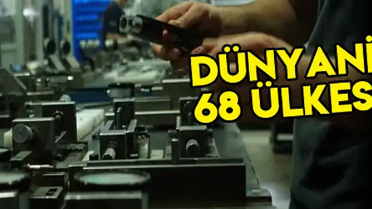 Dünyanın 68 ülkesine silah ihraç ediyor 
