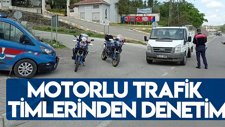Motorlu Trafik Timlerinden denetim