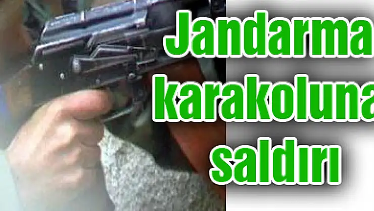 Jandarma karakoluna saldırı
