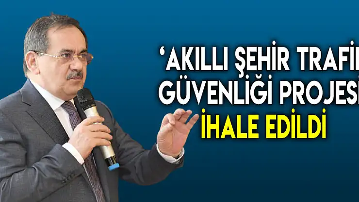 Samsun'da 'Akıllı Şehir Trafik Güvenliği Projesi' ihale edildi