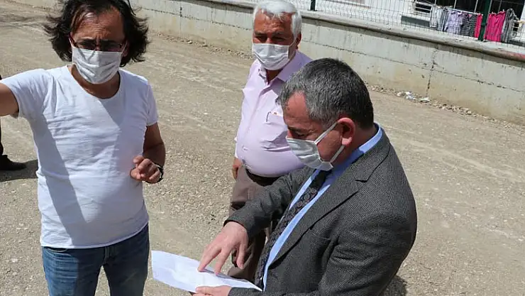 Havza Belediyesi yol çalışmalarına hız verdi