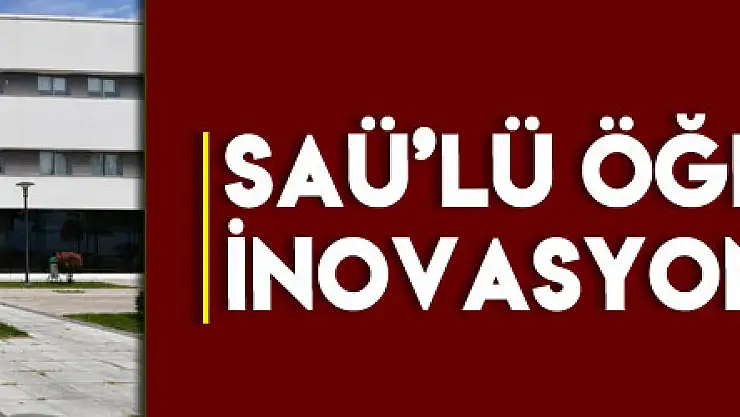 SAÜ'lü öğrenciden inovasyon birinciliği