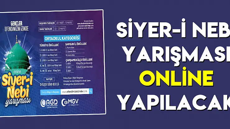 Siyer-i Nebi Yarışması Online yapılacak