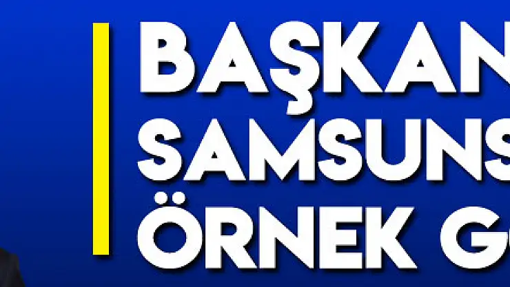 Başkan Koç, Samsunspor'u örnek gösterdi!