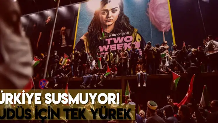 Türkiye susmuyor! Kudüs için tek yürek