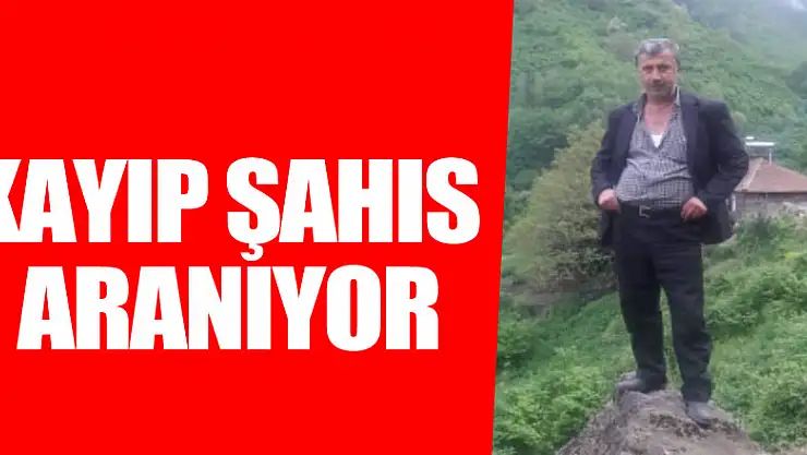 Kayıp Şahıs Aranıyor