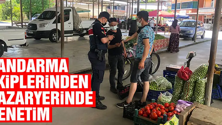 Jandarma Ekiplerinden Pazaryerinde Denetim