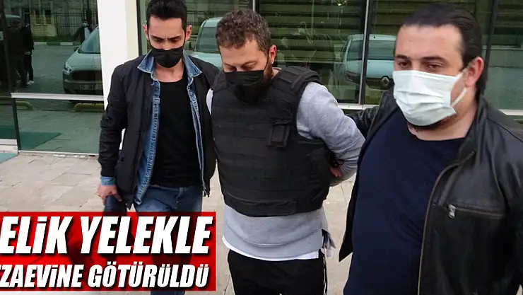 Samsun'da silahlı çatışmada 1 kişiyi öldüren şahıs çelik yelekle cezaevine götürüldü