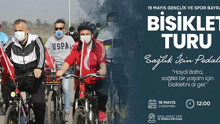 Bafra Belediyesi 19 Mayıs'ta bisiklet turu düzenleyecek