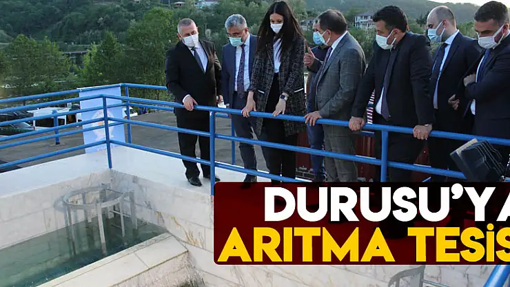 Durusu'ya arıtma tesisi