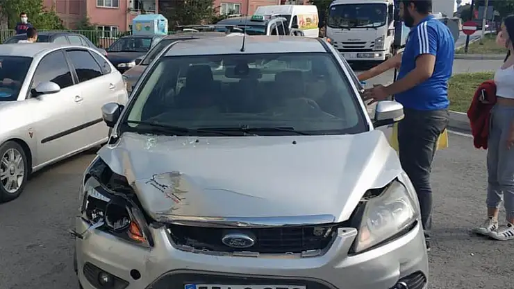 Samsun'da trafik kazası: 1 yaralı