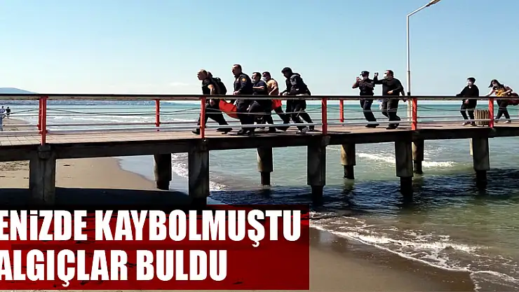 Denizde kaybolan çocuk dalgıçlar tarafından bulunup hastaneye kaldırıldı