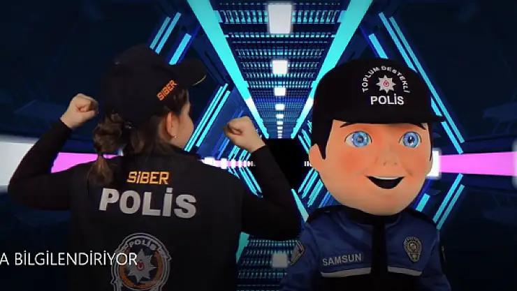 Polisten 'Bizi izle Samsun' projesi