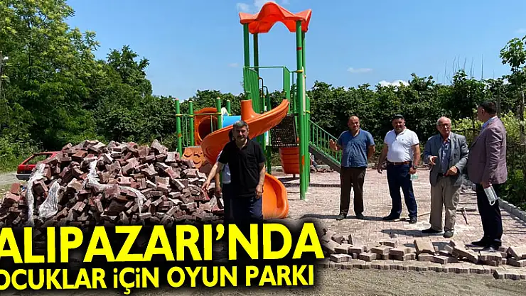 SALIPAZARI'NDA ÇOCUKLAR İÇİN OYUN PARKI
