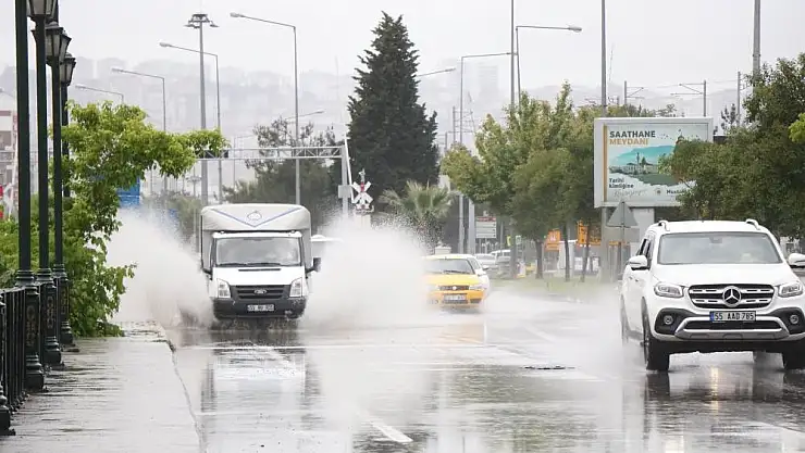 Samsun'da son 24 saatte metre kareye 31,1 kilo yağış düştü