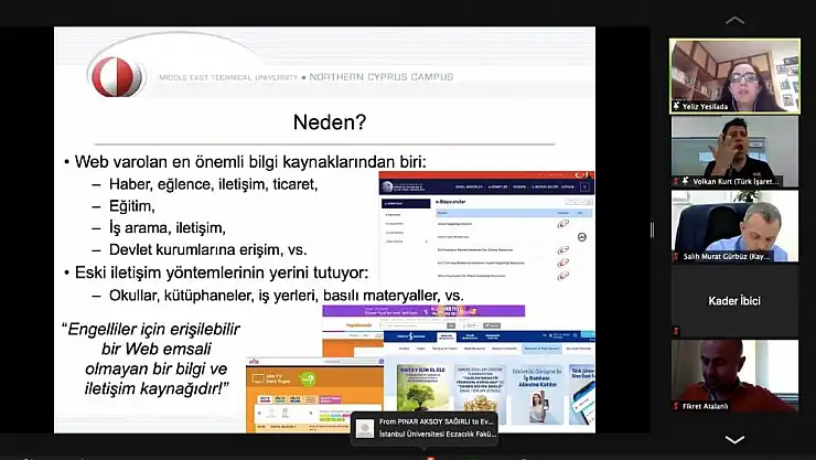 Web Erişilebilirlik Eğitimi tamamlandı