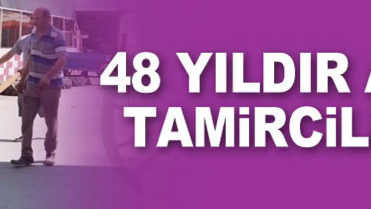 48 yıldır at arabası tamirciliği yapıyor