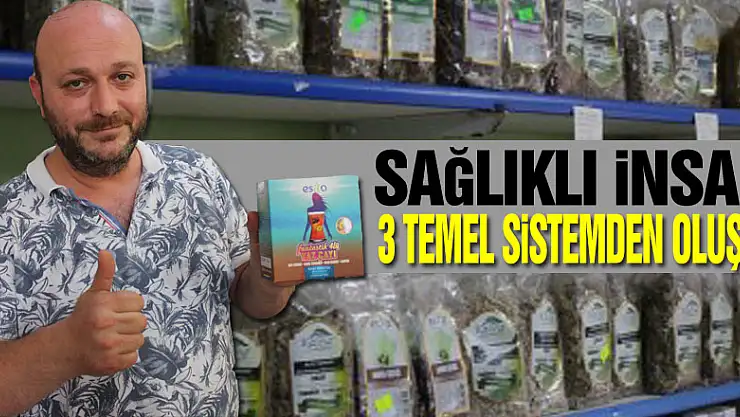 SAĞLIKLI İNSAN 3 TEMEL SİSTEMDEN OLUŞUR