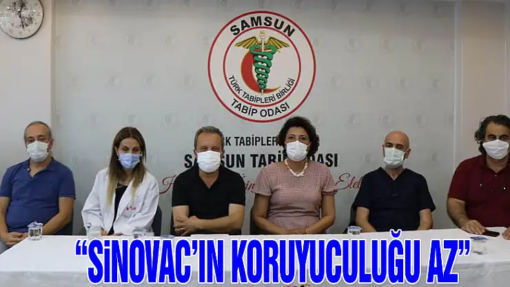 'Sinovac'ın koruyuculuğu az'