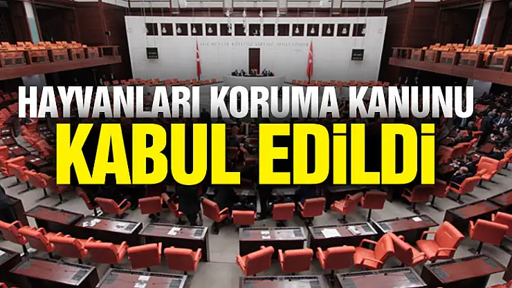 Hayvanları Koruma Kanunu teklifi komisyonda kabul edildi