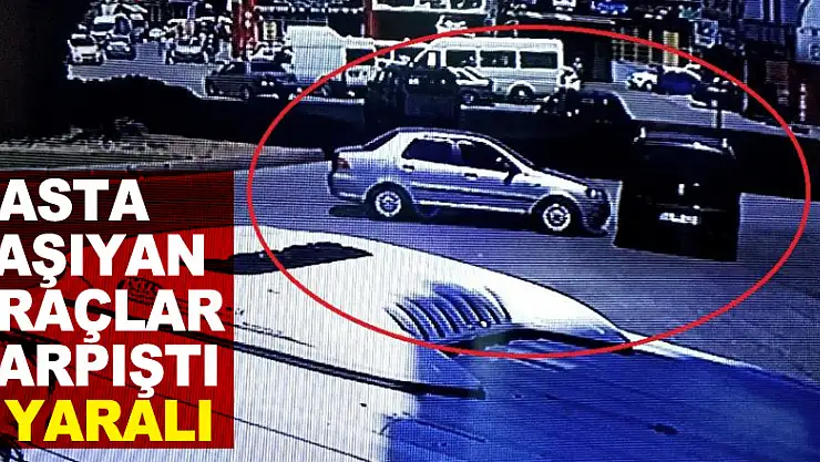 Hasta taşıyan araçlar çarpıştı: 2 yaralı