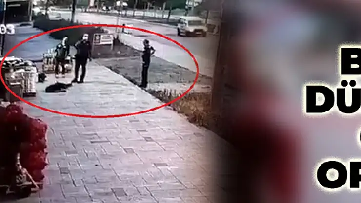 Eşinin öldürdüğü polisin balkondan düşme anının görüntüsü ortaya çıktı