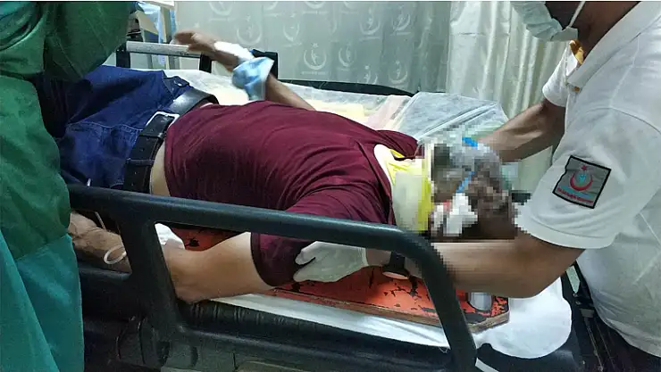 Samsun'da trafik kazası: 1 yaralı