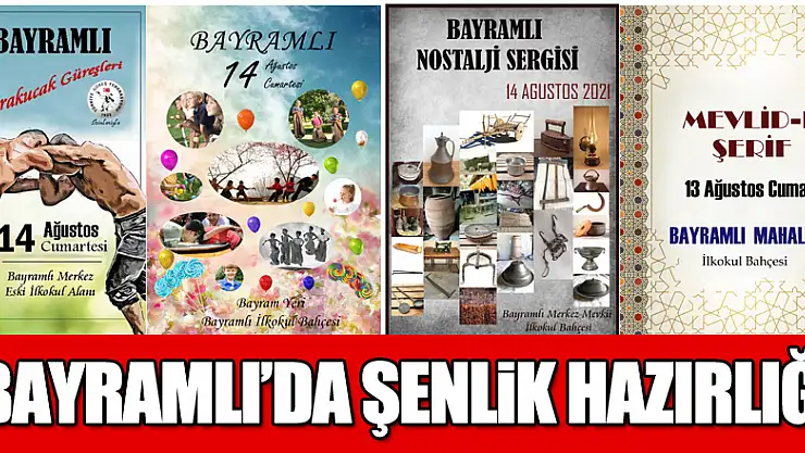 Bayramlı'da Şenlik Hazırlığı