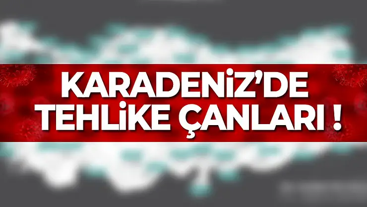 Karadeniz'de 11 ilde vaka sayısı arttı, 7 ilde düştü