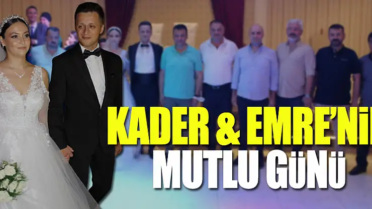 Kader & Emre'nin mutlu günü