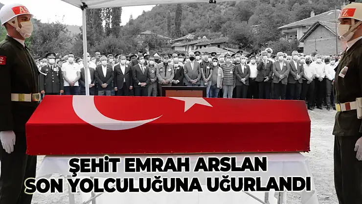 Samsunlu Şehit Emrah Arslan son yolculuğuna uğurlandı