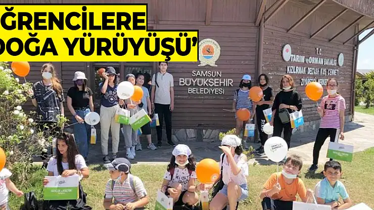 Kızılırmak Deltası'nda öğrencilere 'Doğa Yürüyüşü'