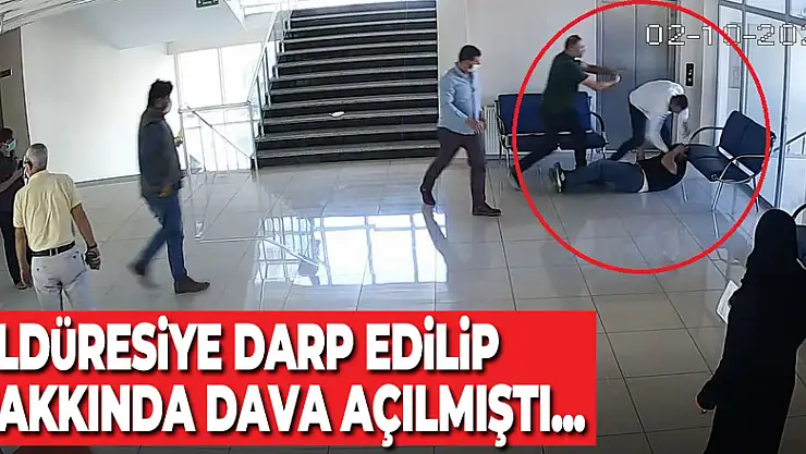 Öldüresiye darp edilip hakkında dava açılan yaşlı adamın görüntüleri ortaya çıktı